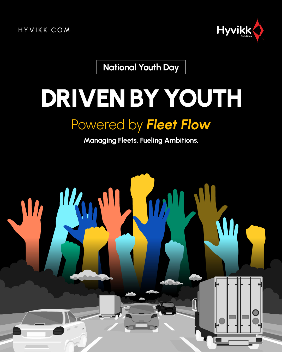 Empowering young minds to drive smarter solutions and bold innovation. 🚛✨

Wishing everyone a Happy National Youth Day as we celebrate the spirit that powers innovation and shapes a smarter future. 🚀🌱✨

To Know More About #Hyvikk Solutions 👇👇

Hyvikk Solutions
309, Swara Parklane,
Atabhai Chowk,
Bhavnagar - 364001,
Gujarat, India
☎ 9429233567
📩sales@hyvikk.com
🔗 bit.ly/hyvikk-solutions

#NationalYouthDay #YouthPower #YoungInnovators #FutureLeaders #DreamBig 
#InnovationMindset #DigitalIndia #YouthInspiration #BuildTheFuture
#Motivation #YouthEmpowerment #Hyvikk