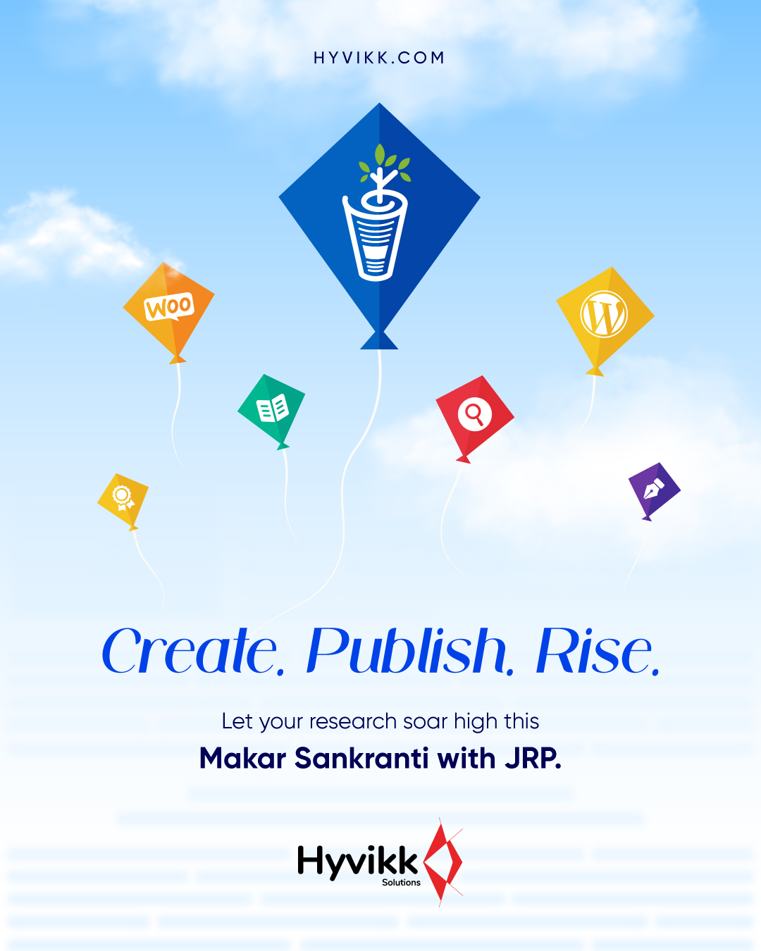 Fly high this Makar Sankranti! 🪁🌞

Let your research, ideas, and ambitions take off like kites in the sky, and reach new heights with Hyvikk guiding the way. 🚀📈✨

To Know More About #Hyvikk Solutions 👇👇

Hyvikk Solutions
309, Swara Parklane,
Atabhai Chowk,
Bhavnagar - 364001,
Gujarat, India
☎ 9429233567
📩sales@hyvikk.com
🔗 bit.ly/hyvikk-solutions

#MakarSankranti #FestivalVibes #FestiveSeason #Sankranti2026 #PositiveEnergy #NewBeginnings #IndianFestivals #CelebrateTogether #GoodVibesOnly #Hyvikk
