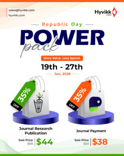 Your research journey deserves smart tools — and Hyvikk has you covered 💻✨

📚 Journal Research Publication (JRP): https://1.envato.market/journal-pub
💳 JRP Payments: https://1.envato.market/journal-payments

⏳ Grab your Republic Day deals NOW!!

Celebrate smarter, save bigger

#RepublicDay #RepublicDaySale #sale #SaleAlert #BigSavings #salesalesale #republicdayspecial #offers #DiscountOffer #codecanyon #products #salecomingsoon #bestproducts #BestPrices #RepublicDayOffer
