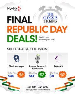 Tiranga Tech Deals Are LIVE! 🚀✨
Smart tech powering a stronger nation 

🚘 Fleet Manager | 🏥 Equicare | 📚 Journal Research Publication
https://1.envato.market/fleet-manager | https://1.envato.market/equicare | https://1.envato.market/journal-pub

Driving efficiency 🏁🚦
Caring smarter 🩺✨
Publishing better 📖🚀

Built with pride. Powered by progress 🔥
⏳ Limited-time Republic Day deals — grab them now! 🔥

#republicday #salesalesale #discount #biggestsaleoftheyear #bestproducts #bestprices #dealsforyou #MassiveSavings #deals #software #AppStore #mobileapps #website #SaleAlert #savemoney #fleetmanager #equicare #journalresearchpublication #india #RepublicDaySale #RepublicDayOffer #tricoloroff #ShopNow