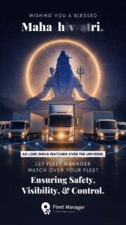May the light of Mahashivratri guide every mile. 🔱

This Mahashivratri, empower your logistics with the strength of Fleet Manager. Ensuring safety, total visibility and absolute control for your entire journey.

[Fleet management software, Vehicle tracking system, Digital logistics solutions, Real-time fleet visibility]

#Hyvikk #FleetManagement #SmartFleet #LogisticsTechnology #Mahashivratri