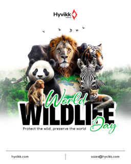 World Wildlife Day 🌿🐾

Honoring the wild that makes our world whole. Today, we celebrate the diversity of life and commit to leaving a flourishing, vibrant planet for those who follow. 🌱🌍✨

Explore more from #Hyvikk Solutions 🚀

🔗 Visit us: bit.ly/hyvikk-solutions
✉️ Email: sales@hyvikk.com
📲 +91 94292 33567

📍 headquarter:
309, Swara Parklane, Atabhai Chowk,
Bhavnagar, Gujarat - 364001 

#WorldWildlifeDay #wildlife #nature #wildlifephotography #savewildlifesavelife