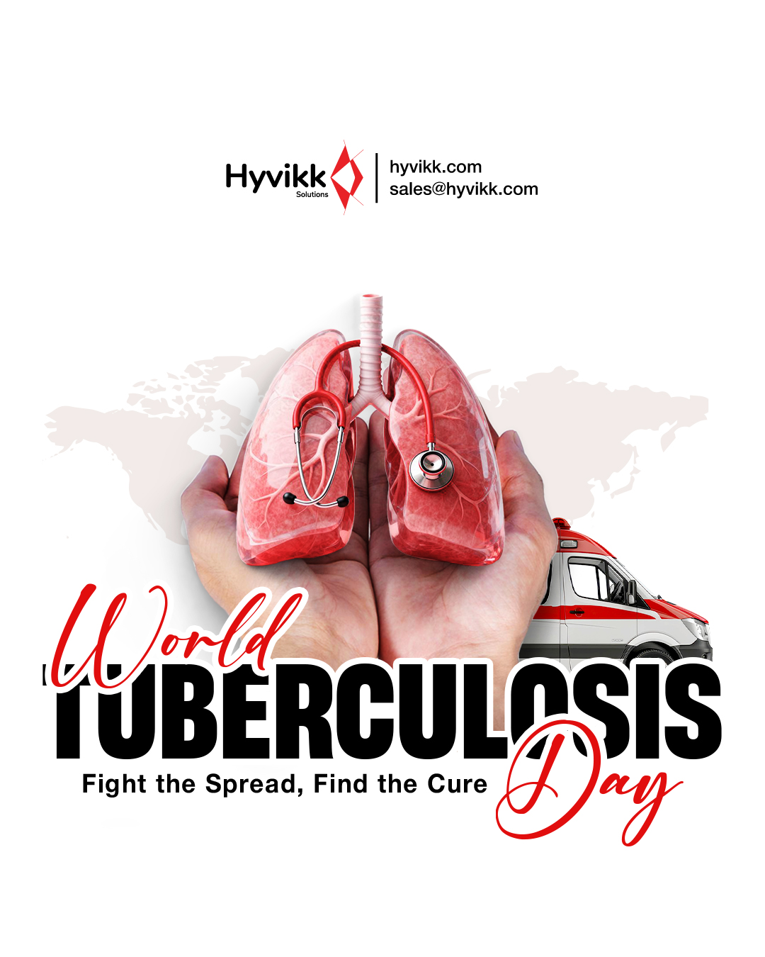 Diagnosis saves lives. 🩺🔬

This World TB Day 🌍🎗️, we stand with the survivors 💪❤️ and healthcare workers 👩‍⚕️👨‍⚕️ leading the fight ⚔️🦠.

[tuberculosis awareness campaign, early disease diagnosis importance, global health awareness initiative, infectious disease prevention, healthcare worker recognition, tb prevention and treatment awareness, public health education]

#Hyvikk #WorldTBDay #HealthAwareness #PublicHealth #EndTB