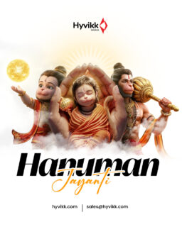Happy Hanuman Jayanti! 🙏🚩

May the spirit of 'Sankat Mochan' remove every hurdle from your path. Just as Hanumanji embodies devotion and strength, we celebrate the power of commitment in everything we do. 

#HanumanJayanti #JaiHanuman #HinduFestival #Spirituality #Hyvikk