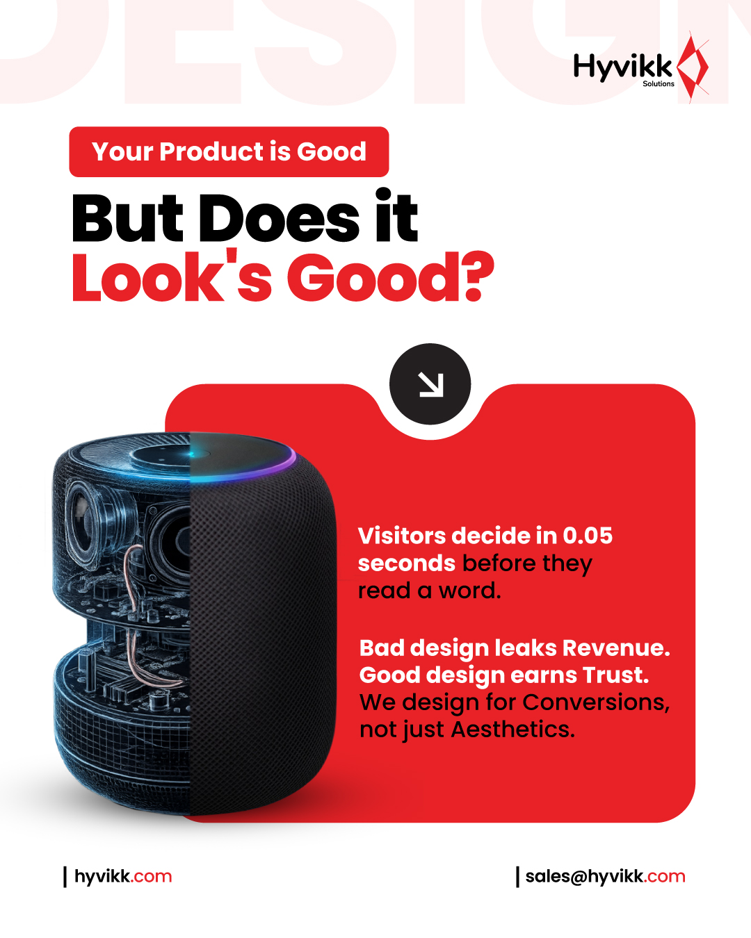 Design is your silent salesman. 🤝

Visitors judge your brand faster than they can blink. ⚡ We don't just make it pretty; we design for conversions. 📈

Ready to level up? Let’s build something that works! 🚀

[conversion focused web design, trust based website design, conversion rate optimization design, website redesign for sales, modern UI UX strategy, design that increases revenue]

#Hyvikk #ConversionDesign #WebDesign #UXDesign #IncreaseSales