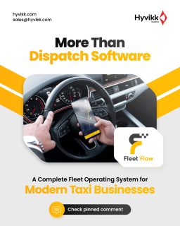 Beyond dispatch lies real control.
One system to run your entire fleet. 🚖⚙️

#TaxiBusiness #TaxiSoftware #FleetManagement #DispatchSoftware #Hyvikk
