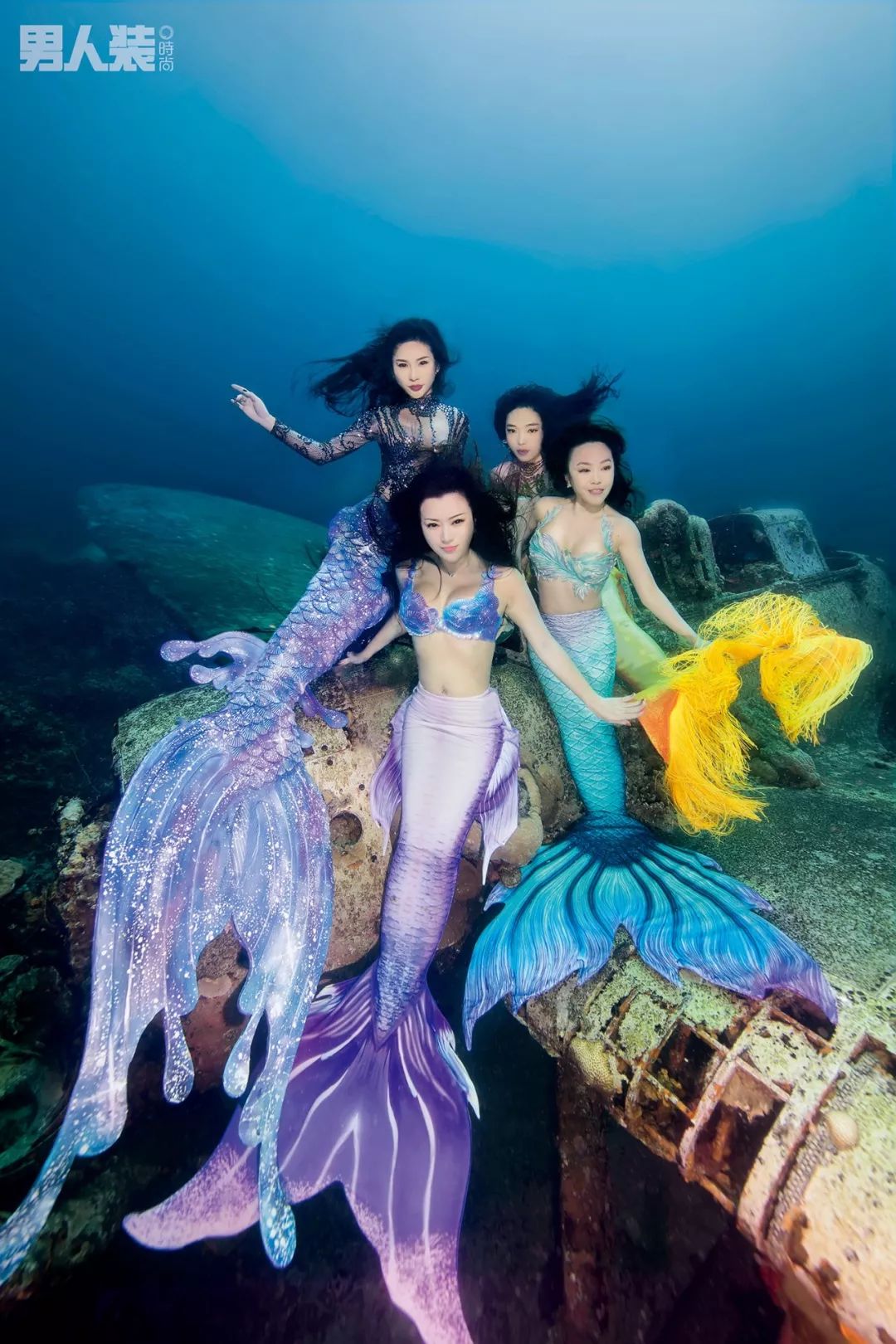 新浪网男人装美人鱼小姐姐：不会“劈腿”的姑娘