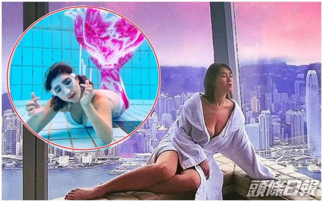 頭條日報 網民驚嘆跌出來了　白雲酒店Staycation不忘晒身材