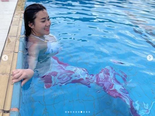 setn 三立新聞網 化身最辣美人魚！性感女神「挺球躍出水面」視覺震撼網嗨翻