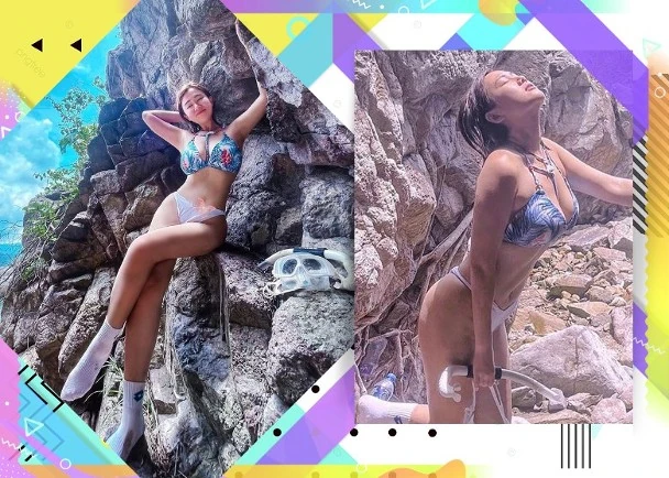 ON.CC 崖上的波兒︱白雲晒35E巨胸　白襪仔搶晒鏡