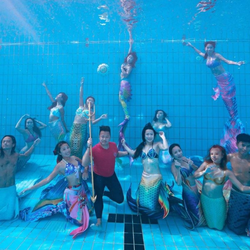 LINE Today 美人魚不再是傳說　人魚教練水底展現美學