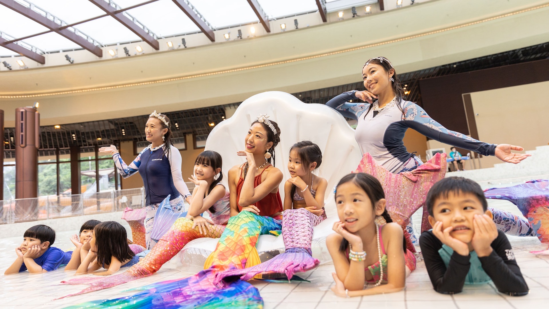 HK01 海洋公園水上樂園推人魚嘉年華　學習美人魚儀態　3000門票贈弱勢