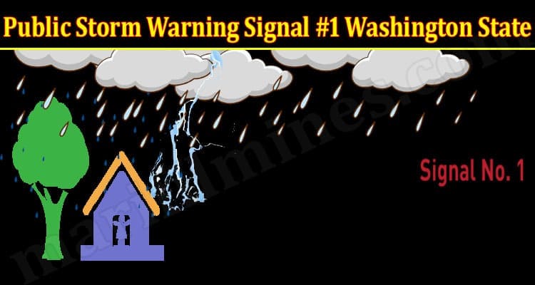 What is public storm warning signal?