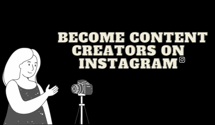 content creator on Instagram