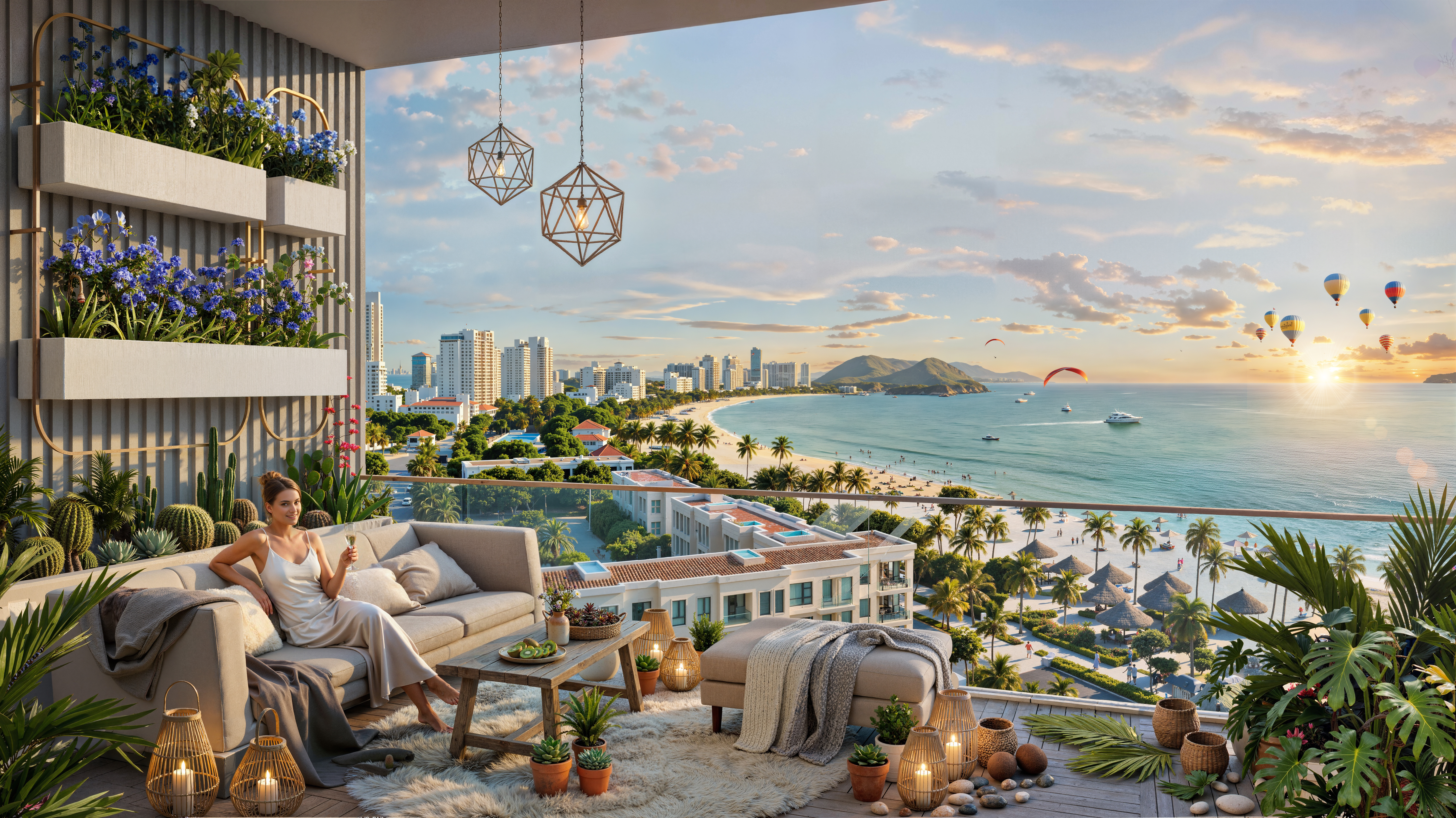 Sailing QN - View balcony_8K