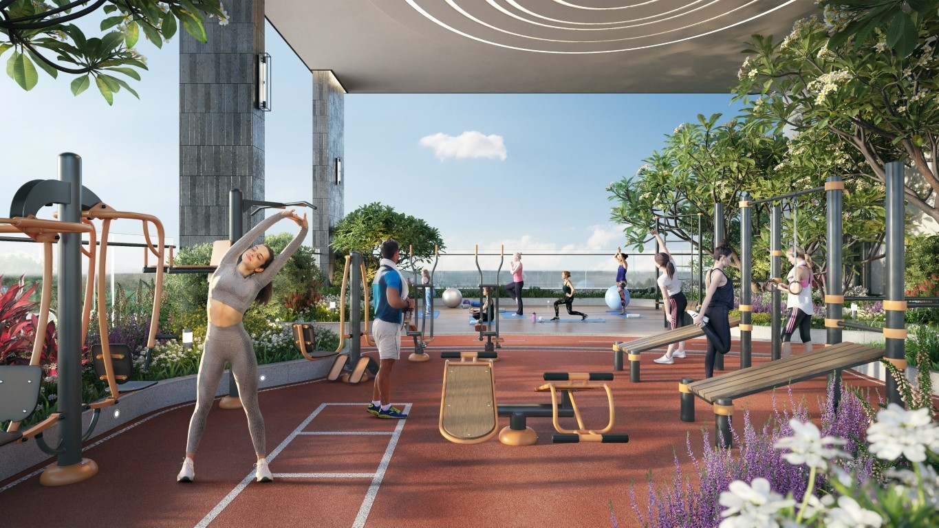 Garden Gym ngoài trời Simona Heights Quy Nhơn