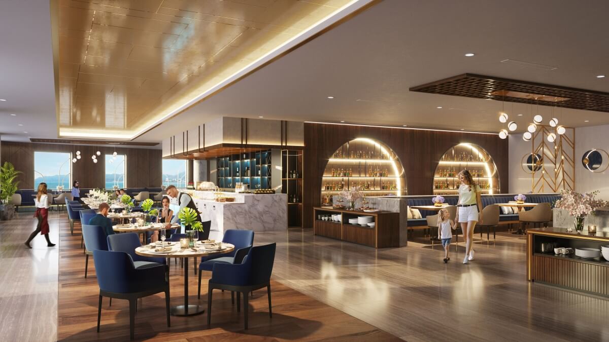 Nhà hàng buffet tại The Sailing Quy Nhơn
