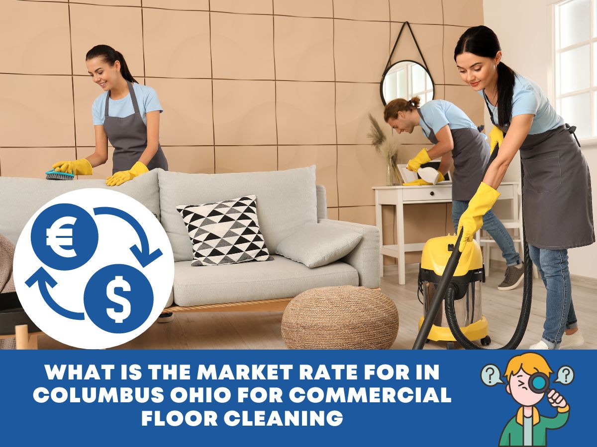 What is The Market Rate for in Columbus Ohio for Commercial Floor Cleaning