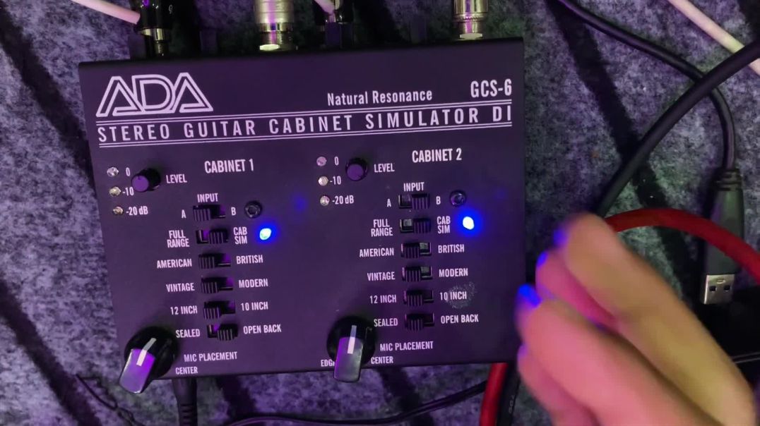 ADA GCS-6Guitar Cabinet Simulator, Zaw Latt (ROS) zawlattrospedalboard