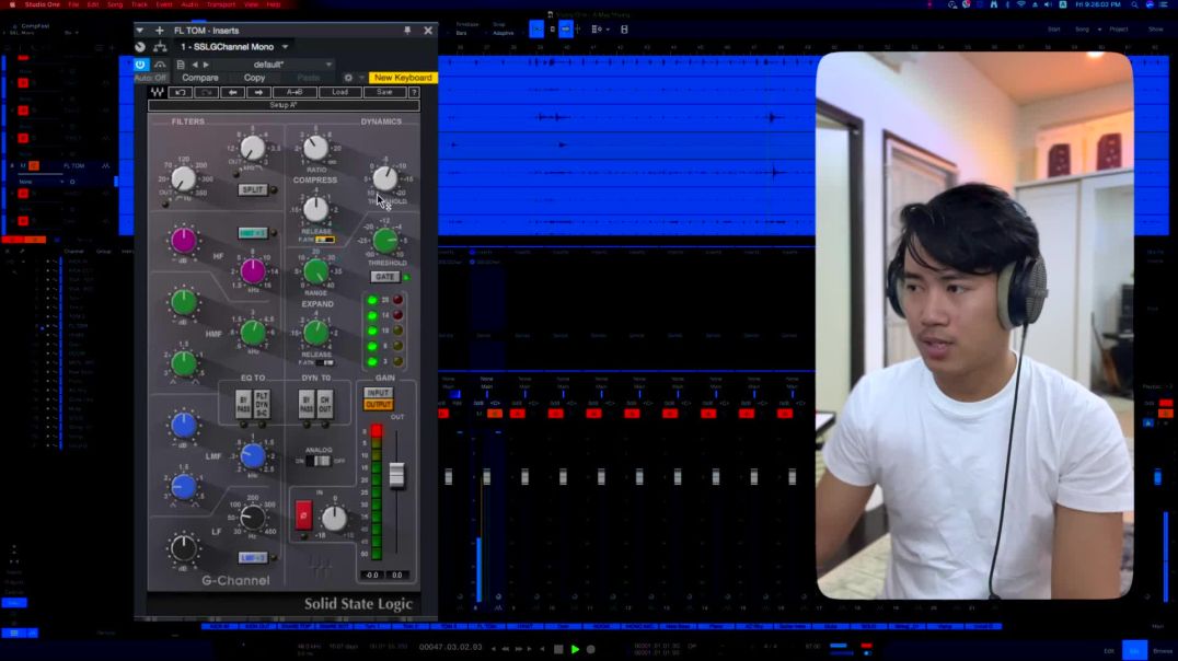 02 SSL G Channel အသုံးပြုနည်း Drum Mixing