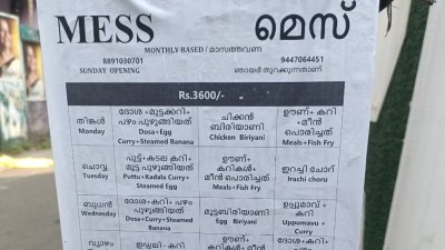 Mess in Edappally, Palarivattom for Hostelers
