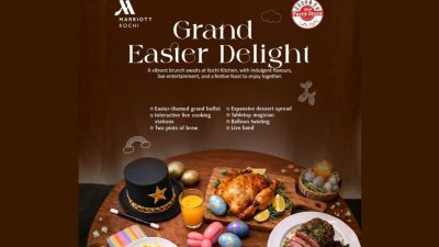 Grab your tickets to Grand Easter Delight , Kochi Marriott