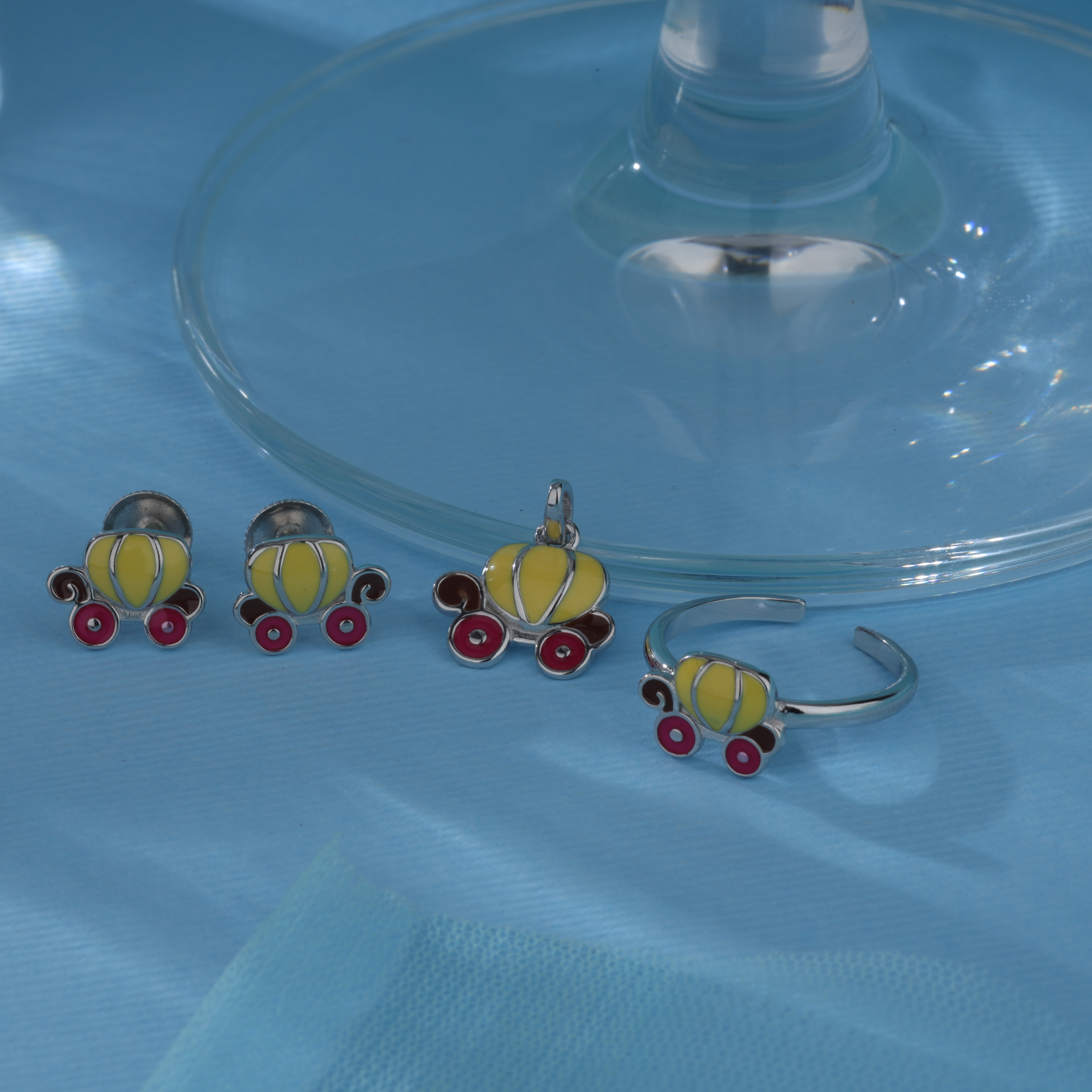 Cute Pram Charm DRS Set