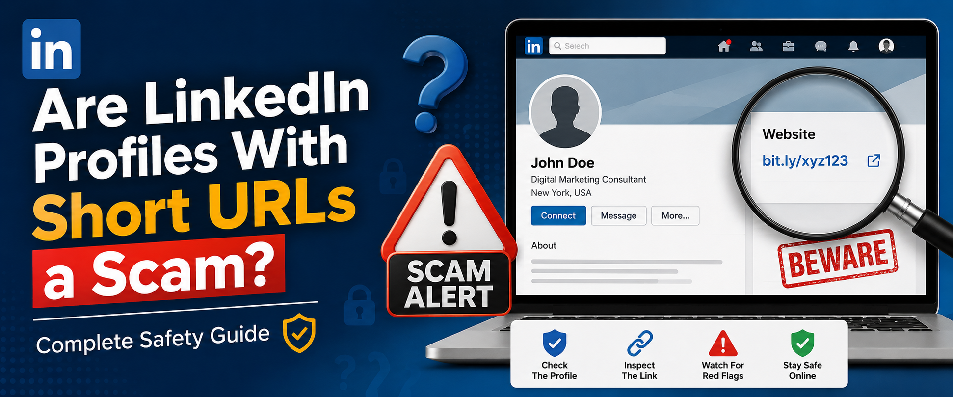 Are LinkedIn Profiles With Short URLs a Scam? Complete Safety Guide