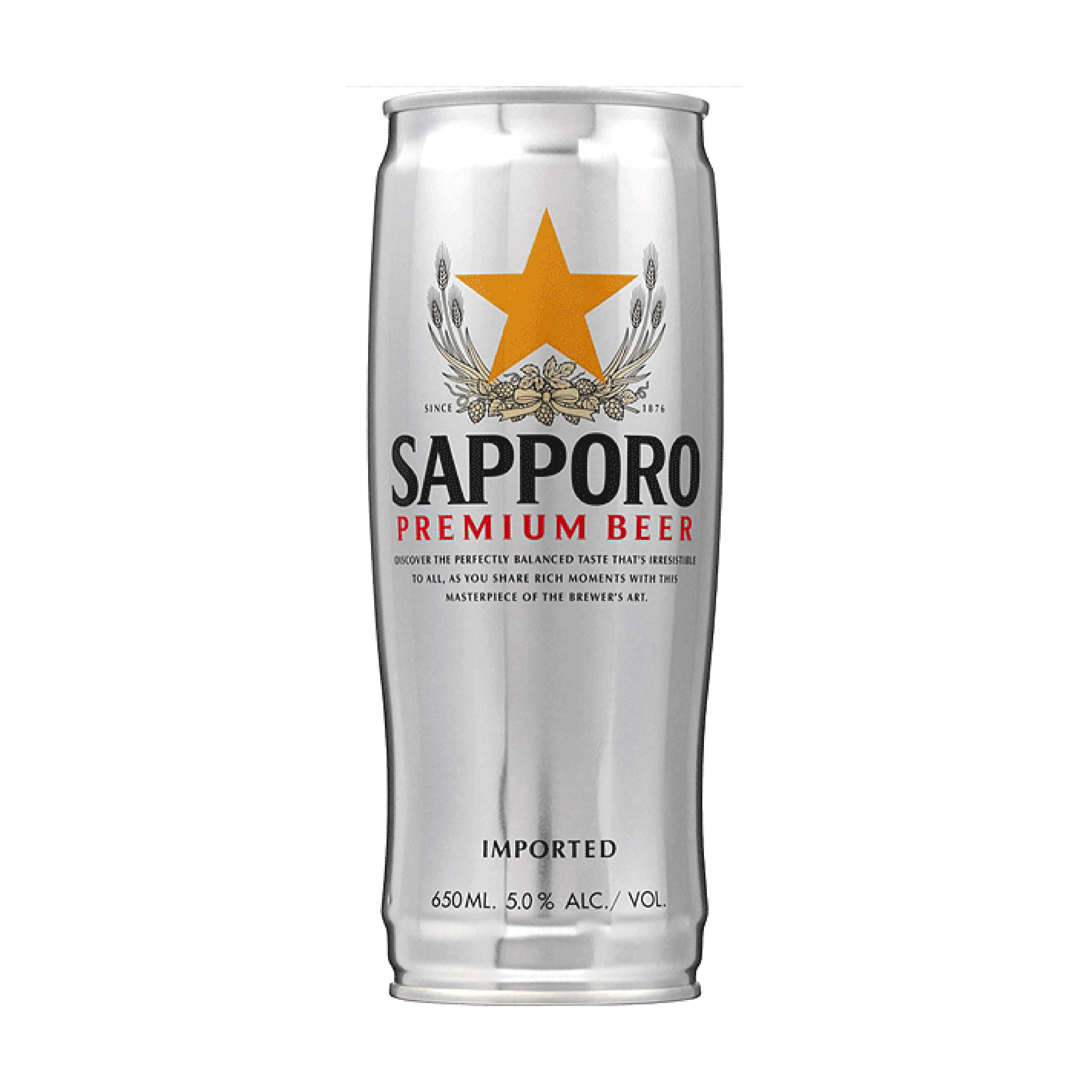 Sapporo Premium Beer Can 650ml | S Liquor