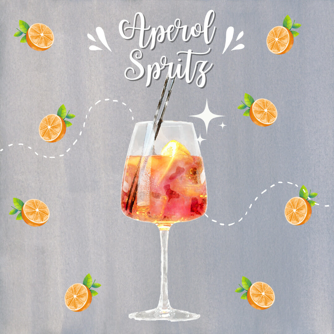 Cocktails: Aperol Spritz — Yeesan Loh