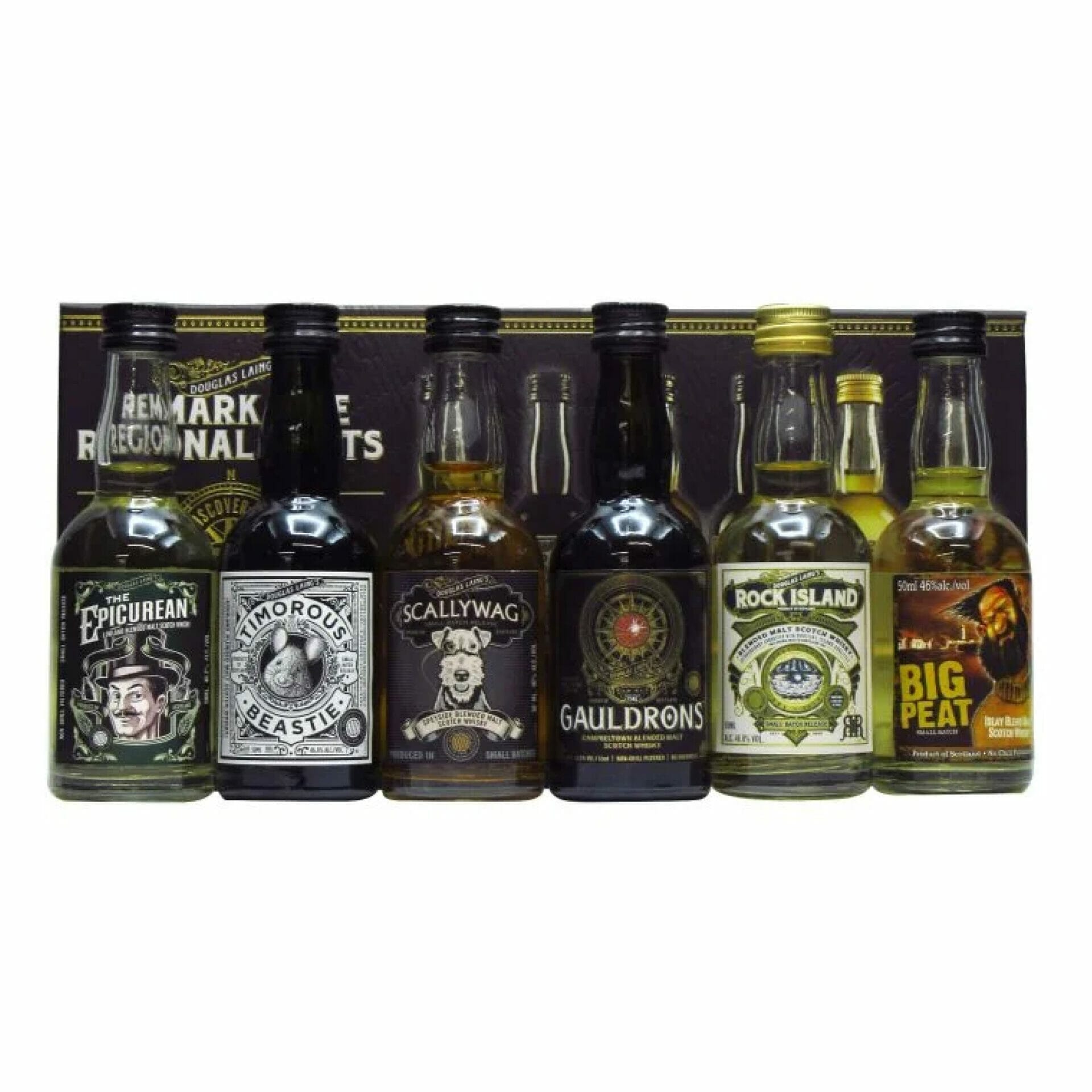 Remarkable Regional Malts Miniature Gift Pack | S Liquor