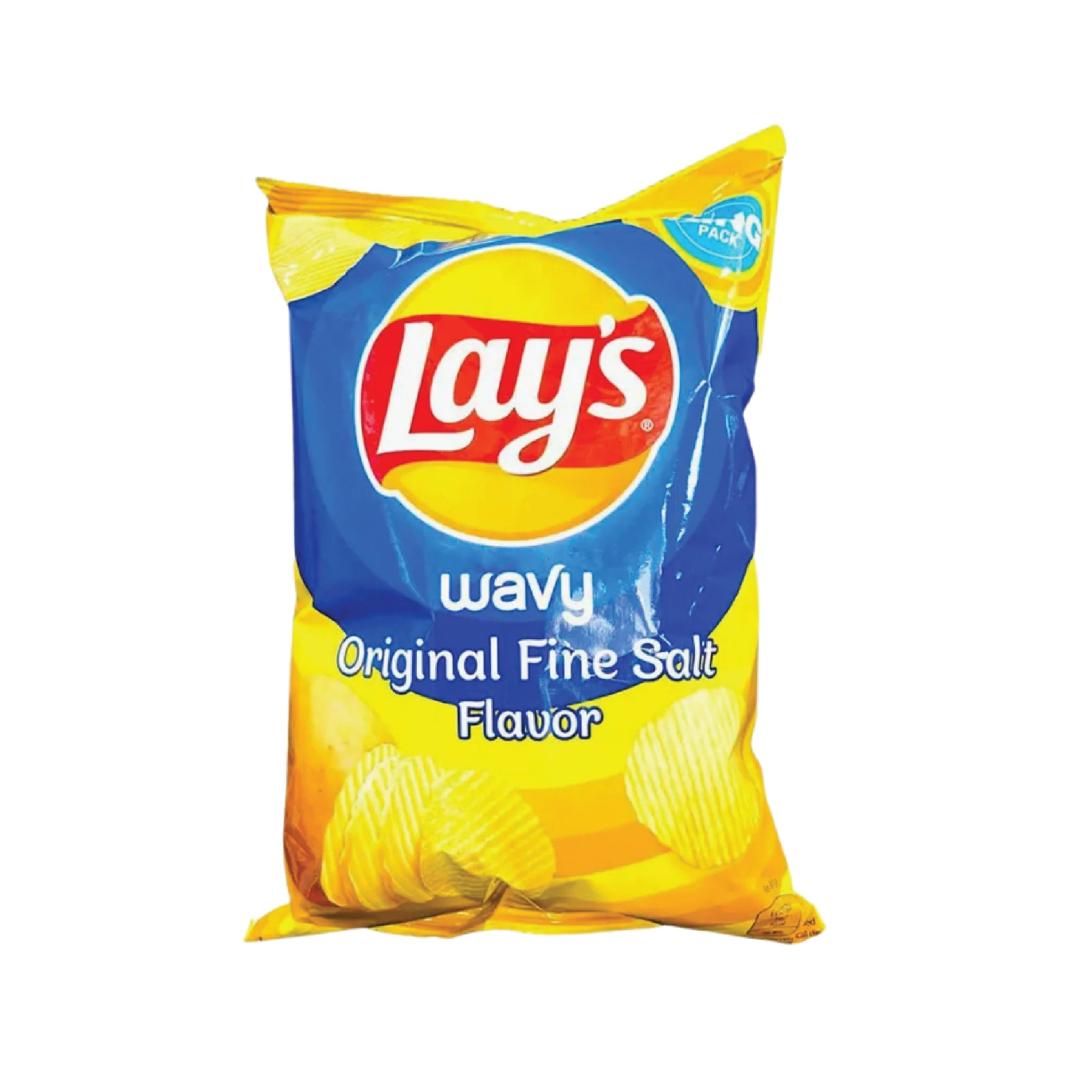 Lay's Wavy Original Fine Salt 43gm | S Liquor