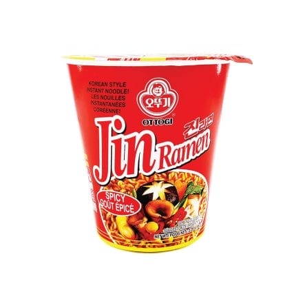 Ottogi Noodle Cup Jin Ramen Spicy 65gm 