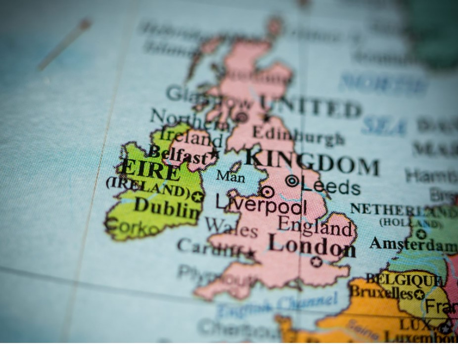 bản đồ vương quốc anh