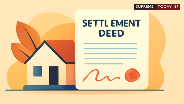 Registration Requirements for 1971 Settlement Indentures Involving Immovable Property