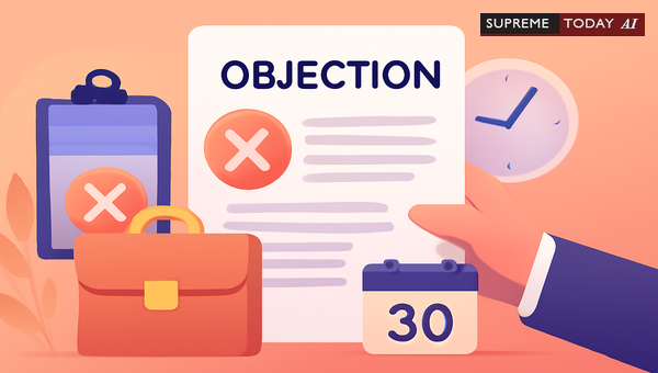 Statutory 30-Day Limit for Filing Objections Against Land Acquisition Notifications