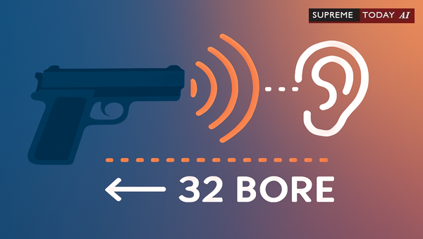 Determining 32-Bore Gunshot Firing and Hearing Distances in Criminal Evidence and Testimonies