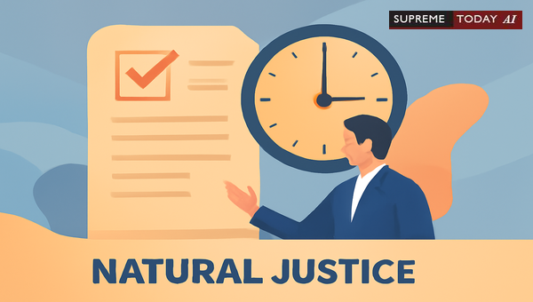 Is 48-Hour Response Notice a Violation of Natural Justice? Key Judicial Precedents Analyzed