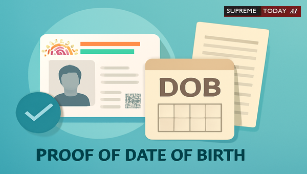 Judicial Rulings Declaring Aadhaar Card Insufficient Proof for Date of Birth Verification