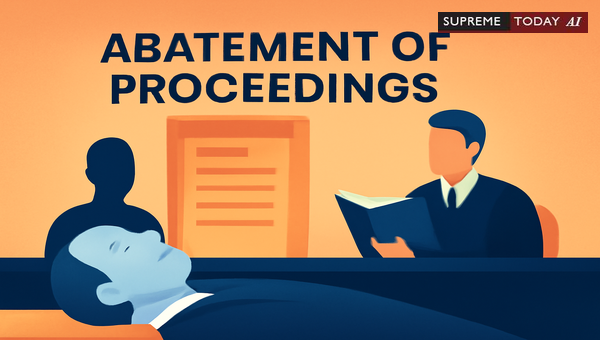 Abatement of Criminal Proceedings Upon Accused Death: Procedural Standards and Co-Accused Trials
