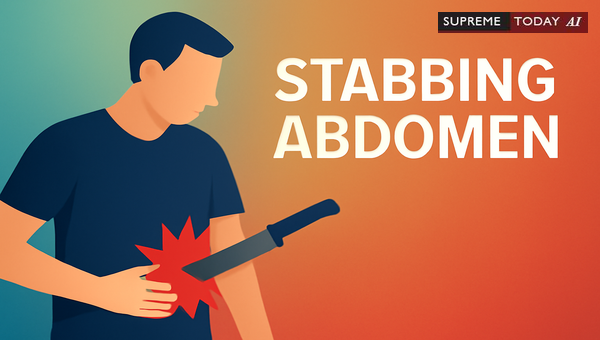 Abdomen Stabbing Charges: Interpreting Intent under Section 308 of the Indian Penal Code