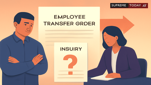 Absenteeism Inquiries Without Transfer Order Delivery: Legal Validity and Employer Obligations