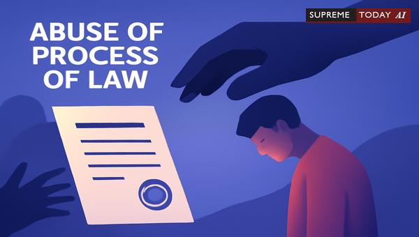 Abuse of Process of Law: Judicial Intervention and Quashing Remedies for Frivolous Litigation