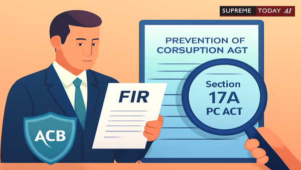 Validity of FIR Registered by ACB Circle Inspectors Without Mandatory Section 17A Approval