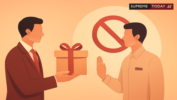 Does Accepting a Gift Constitute Bribery under the Prevention of Corruption Act in India?