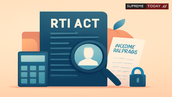 Can You Access Another Person's Income Tax Returns Through the RTI Act Under Section 8(1)(j)?
