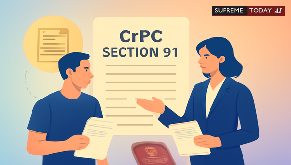 Can the Accused Compel Production of Complainant Passport Under Section 91 CrPC?