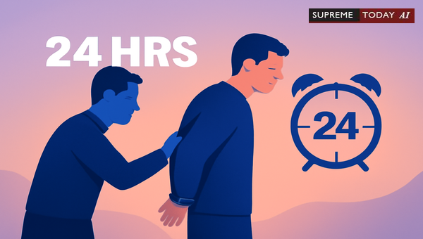 Legality of 24-Hour Production of Accused from Detection vs. Disconnection Timelines
