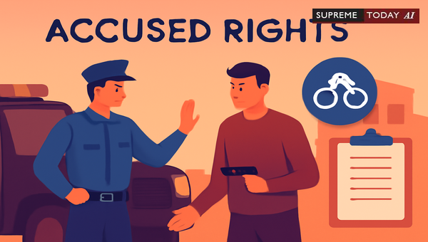 Police Search Rights and Accused Cooperation Protocols Under the Arms Act Seizures