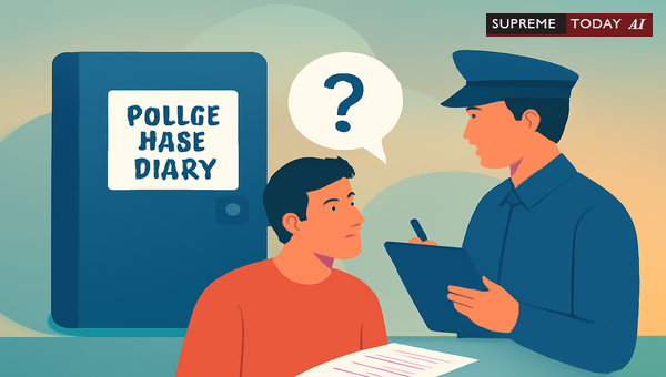Admissibility of Police Diaries for Impeaching Witness Credibility During Criminal Trials